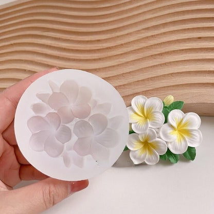 Plumeria Flower Mold CFM261