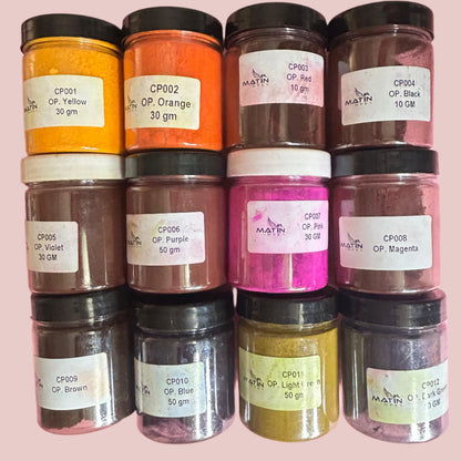 Candle Colors (Powder) CP001-CP012