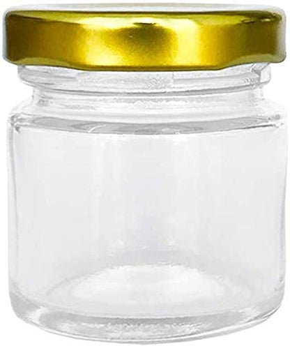 Glass Candle Jars 40ml Glass Jar (G. Cap) PM094