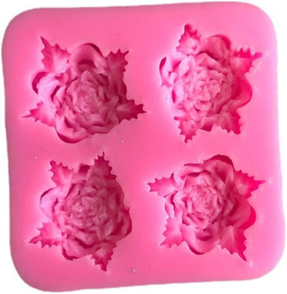 Rose Flower Fondant CFM263