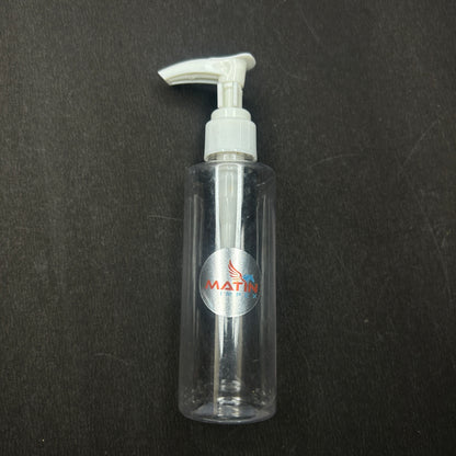 100ml Square Pump White Cap 50pcs PM151