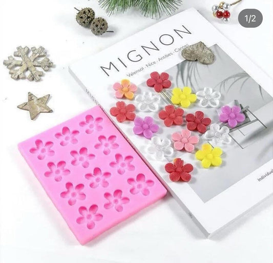 Cherry Blossom Silicone Mold CFM235