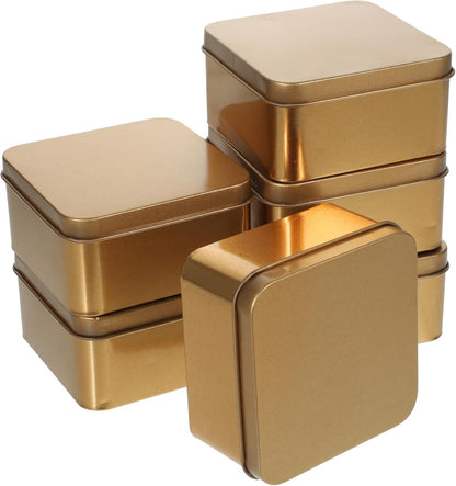 Gold Tin Container PM344