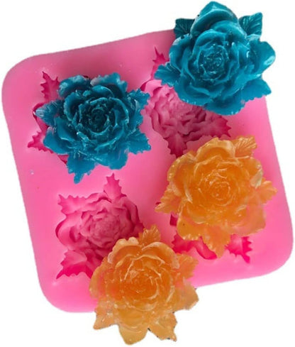 Rose Flower Fondant CFM263